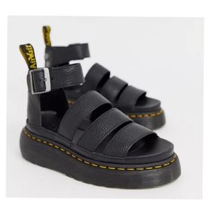 Dr. Martens Womens Clarissa II Quad Aunt Sally Black Sz 11 DOC MARTENS TALL